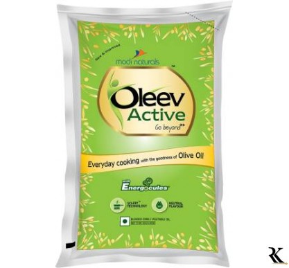 Oleev Active Blended Oil Pouch  (1 L)