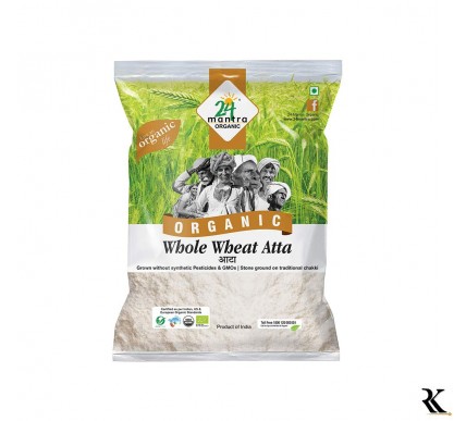 24 Mantra Organic Whole Wheat Organic Atta