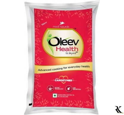 Oleev Health Blended Oil Pouch  (1 L)