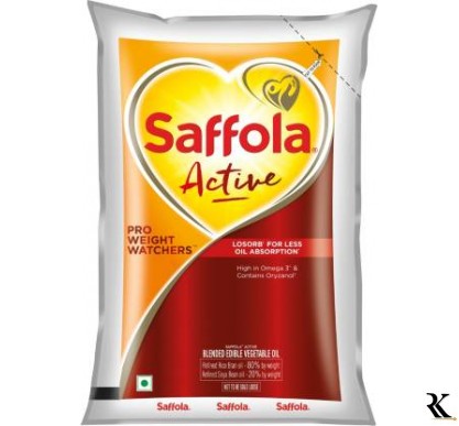 Saffola Active Pro Weight Watchers Blended Oil Can  (1 L)