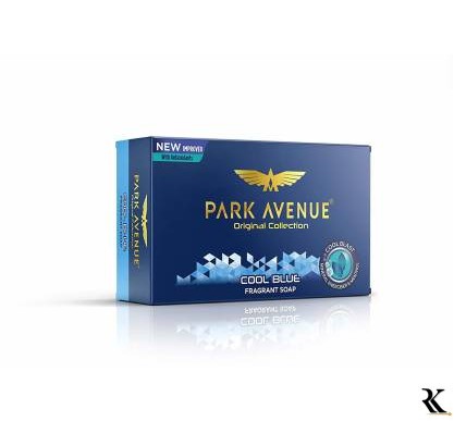 PARK AVENUE Cool Blue Soap  (Combo Pack 3 + 1 Free, 125 g each)  (3 x 125 g)