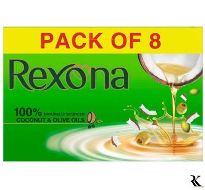 Rexona Coconut & Olive Oil Soap  (8 x 150 g)