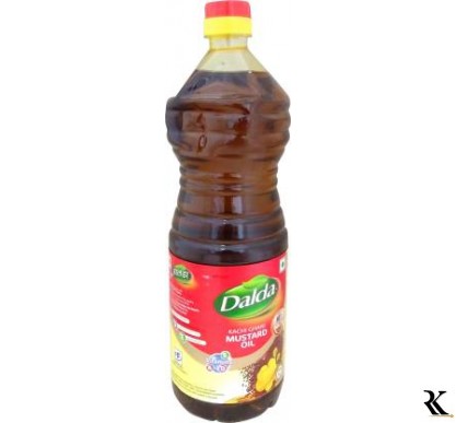 Dalda Kachi Ghani Mustard Oil Plastic Bottle  (1 L)