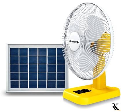 Sun King Table Solar Fan Set  (20 W)