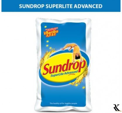 Sundrop Superlite Advanced Sunflower Oil Can  (3 L)