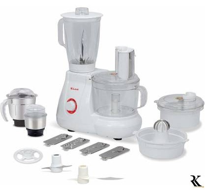 Rico Food Processor with Coconut Scrapper and Juicer 700 Watts FP 1806 700 W Food Processor  (White)