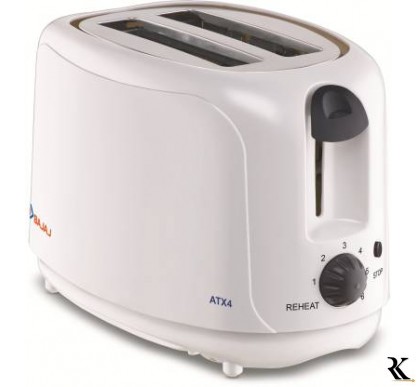 BAJAJ by BAJAJ ATX 4 750 W Pop Up Toaster  (White)