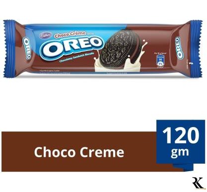 OREO Choco Creme Biscuits Cream Sandwich  (120 g)