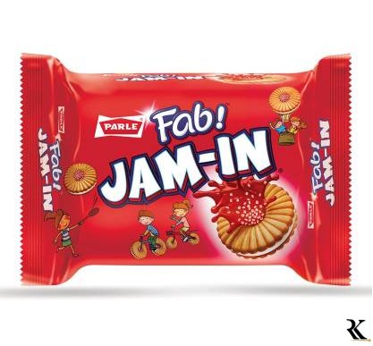 PARLE Fab Jam-In Cream Filled  (150 g)