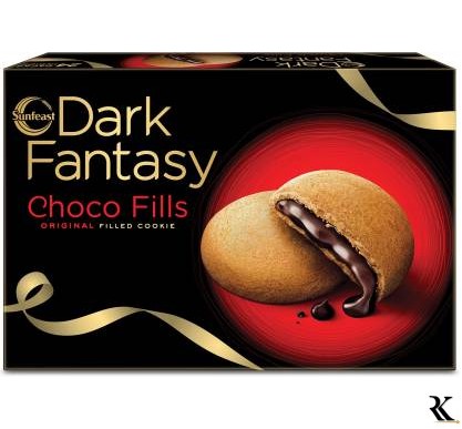 Sunfeast Dark Fantasy Choco Fills Cream Filled  (300 g)