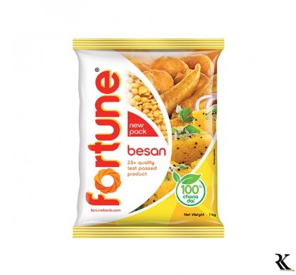 Fortune Made From 100% Taste 100% Chana Dal Besan