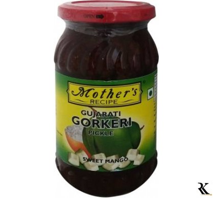 MOTHER'S RECIPE Gujarati Gorkeri Sweet Mango Pickle  (500 g)