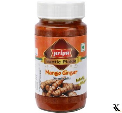 Priya Exotic Mango, Ginger Pickle  (300 g)