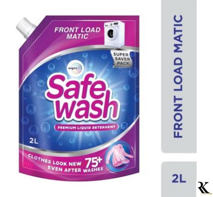 Safewash Front Load Matic Liquid Detergent  (2 L)