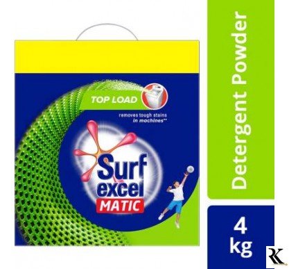 Surf excel Top Load Matic Detergent Powder 3 kg  (1 kg Extra in Pack)