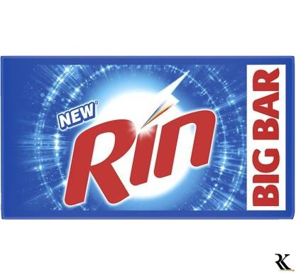 Rin Detergent Bar  (1000 g, Pack of 4)
