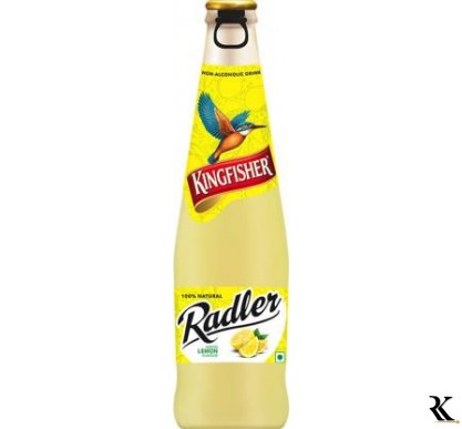 Kingfisher Radler Lemon Non-Alcoholic Glass Bottle  (300 ml)