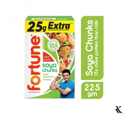 Fortune 15x More Protein Than Milk Soya Chunks