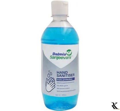 Dalmia Sanjeevani Insta-protection Hand Sanitizer Bottle  (0.5 L)