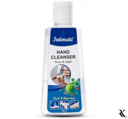 Intimate Hand Cleanser Hand Sanitizer Bottle  (0.2 L)