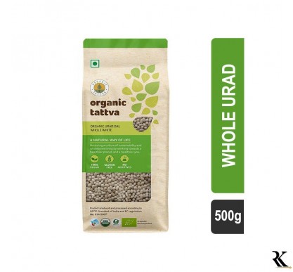 Organic Tattva Whole Urad (Sabut) 500 g
