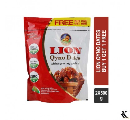 Lion Qyno Dates - Buy 1 Get 1 Free - Brand Offer